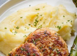 ζουμερα μπιφτεκια κοτόπουλου