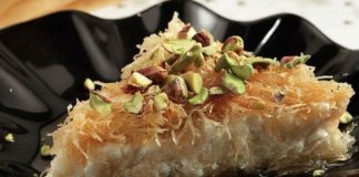 σιροπιαστό πολίτικο κιουνεφέ