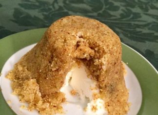 χαλβάς με παγωτό