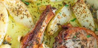 χοιρινά μπριζολάκια στο φούρνο