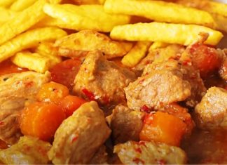 χοιρινο σε σαλτσα