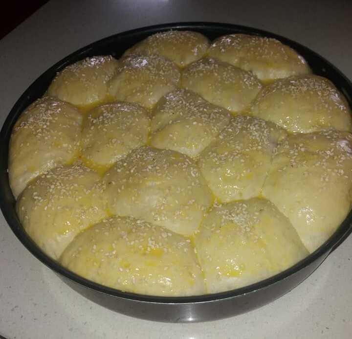 Ψωμάκια Γεμιστά με Κασέρι