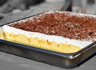 Κέικ με ροδάκινα