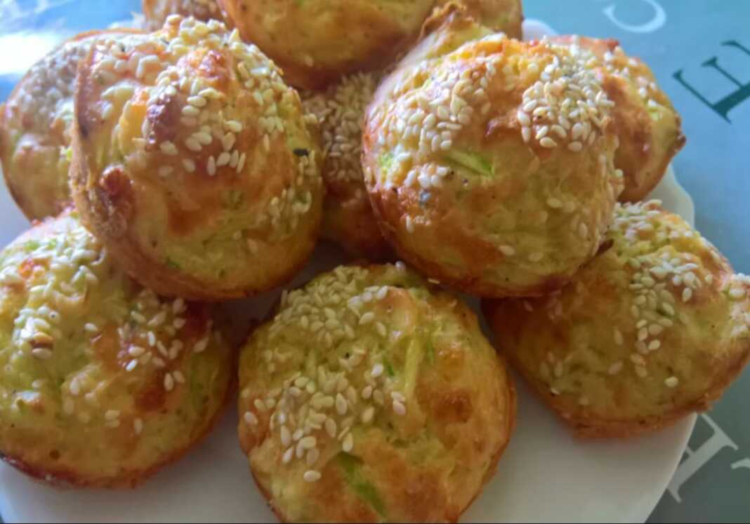 Αλμυρά Muffins κολοκυθιού
