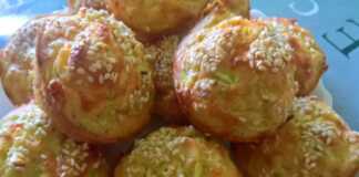 Αλμυρά Muffins κολοκυθιού