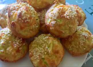 Αλμυρά Muffins κολοκυθιού