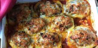 Πατάτες γεμιστές με κιμά