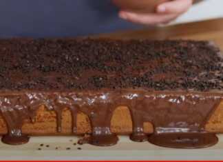 Γεμιστό Κέικ Καρότου με σοκολάτα