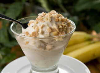 Γλυκό Μπανάνας σαν παγωτό