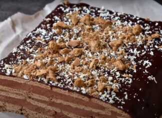 Τούρτα Μπισκότου σε σοκολάτα