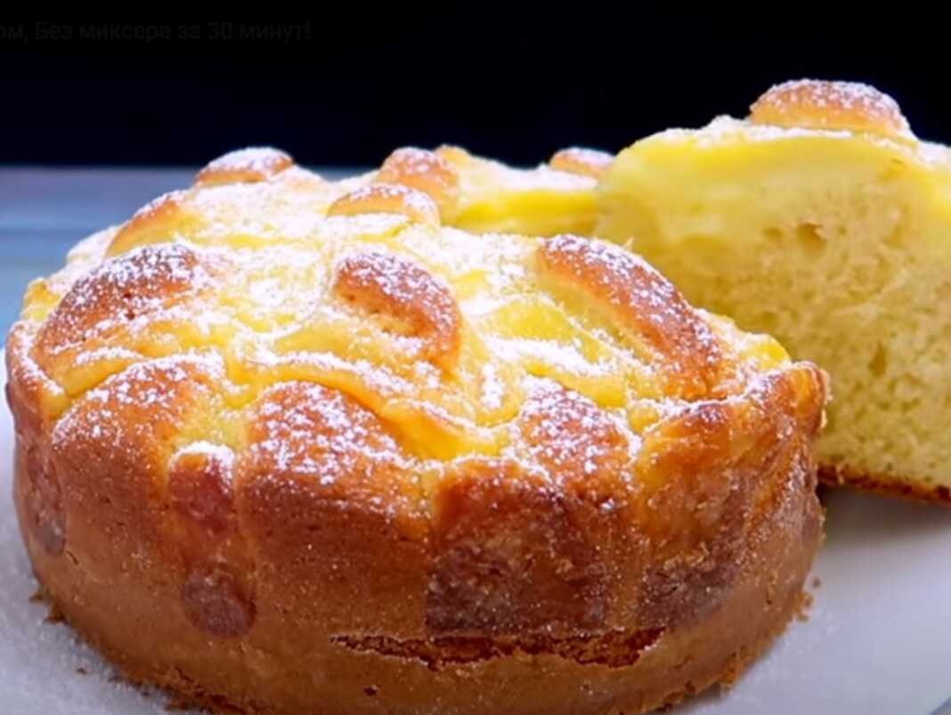 Κέικ με κρεμα χωρίς μίξερ