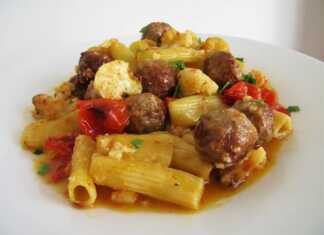 Ζυμαρικά με κεφτεδάκια στο φούρνο… Κεφτέδες με ζυμαρικά