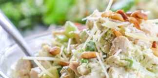 Κοτοσαλάτα με πεστο