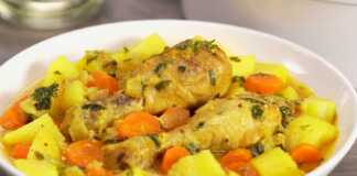 Κοτόπουλο με λαχανικά
