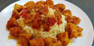 Πικάντικο Κοτόπουλο με ρύζι…για απαιτητικούς Πικάντικο κοτόπουλο με ρύζι