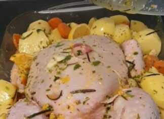 Ψητό Κοτόπουλο με πατάτες…η σάλτσα κάνει την διαφορά Κοτόπουλο Ψητό με πατάτες