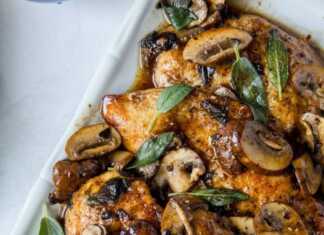 Κοτόπουλο σε σάλτσα Κρασιού…πολύ ζουμερό Κοτόπουλο σε σάλτσα με λευκό κρασί