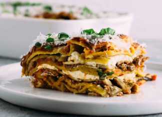 Λαζάνια με Μελιτζάνα και Κιμά…σε 1 ώρα Λαζάνια με μελιτζανα και κιμά