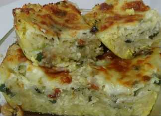 Μακαρονόπιτα με Φέτα και Φρέσκο κρεμμυδάκι Μακαρονόπιτα