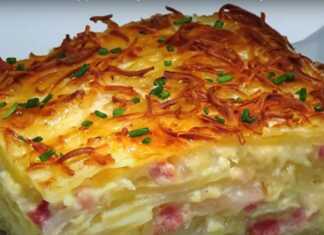 Πατάτα ογκρατεν με κρεμμύδι, μπέικον και τυρί Πατάτες Ογκρατεν