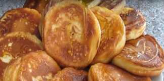 Τηγανίτες Σφουγγάτες με μέλι