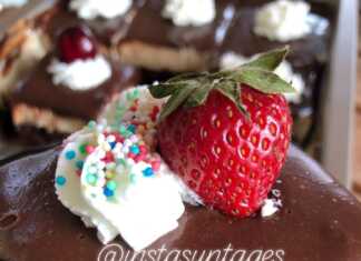 Τούρτα Ταψιού Καραμέλα