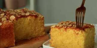 κέικ αμυγδάλου