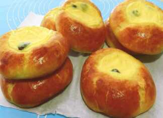 Ψωμάκια με βελούδινη κρέμα