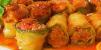 Ρολάκια Κολοκυθιού γεμιστά