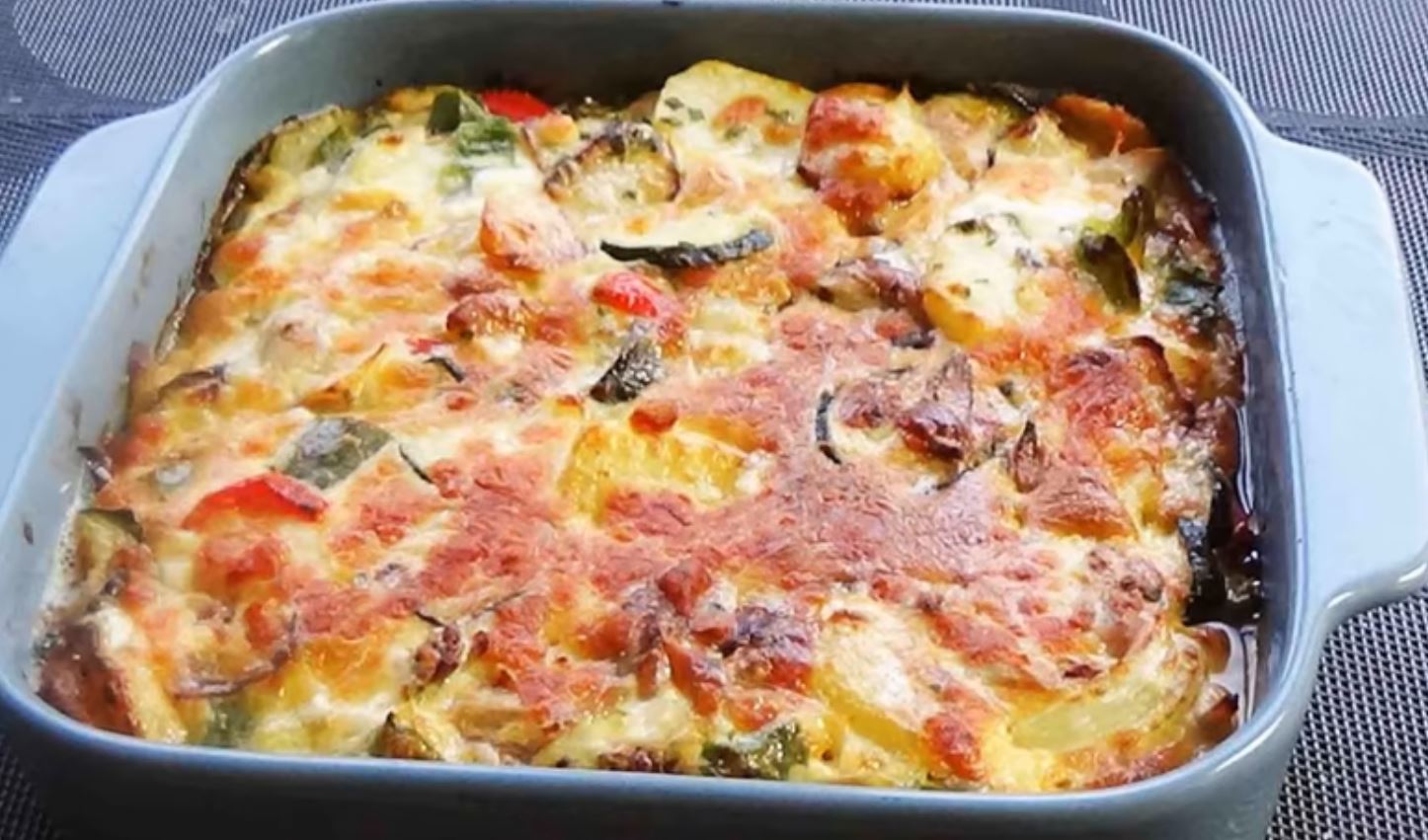 ογκρατεν λαχανικο με κοτόπουλο