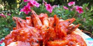 Γαρίδες με ρύζι