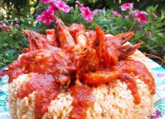 Γαρίδες με ρύζι