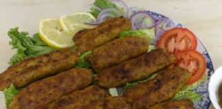 Κεμπαπ κοτόπουλο στο τηγάνι Κεμπαπ Κοτόπουλο στο τηγάνι