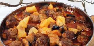 Κεφτεδάκια με λαχανικά στο φούρνο