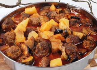 Κεφτεδάκια με λαχανικά στο φούρνο