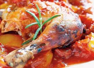 Κοτόπουλο με λαχανικά στο φούρνο