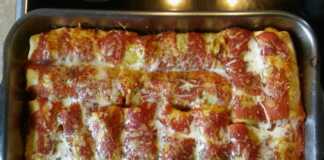 Κρέπες Γεμιστές με σάλτσα ντομάτας