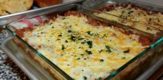 μακαρόνια φούρνου με κιμά και τυρί