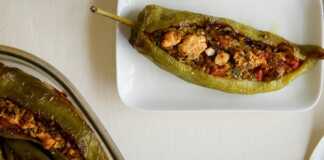 Πιπεριές Γεμιστές φούρνου