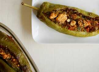 Πιπεριές Γεμιστές φούρνου