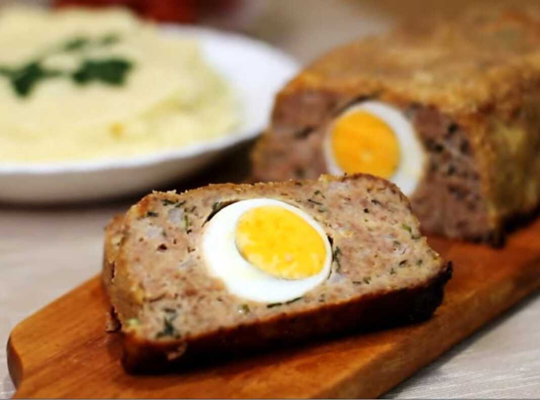 Ρολό κιμά στο φούρνο