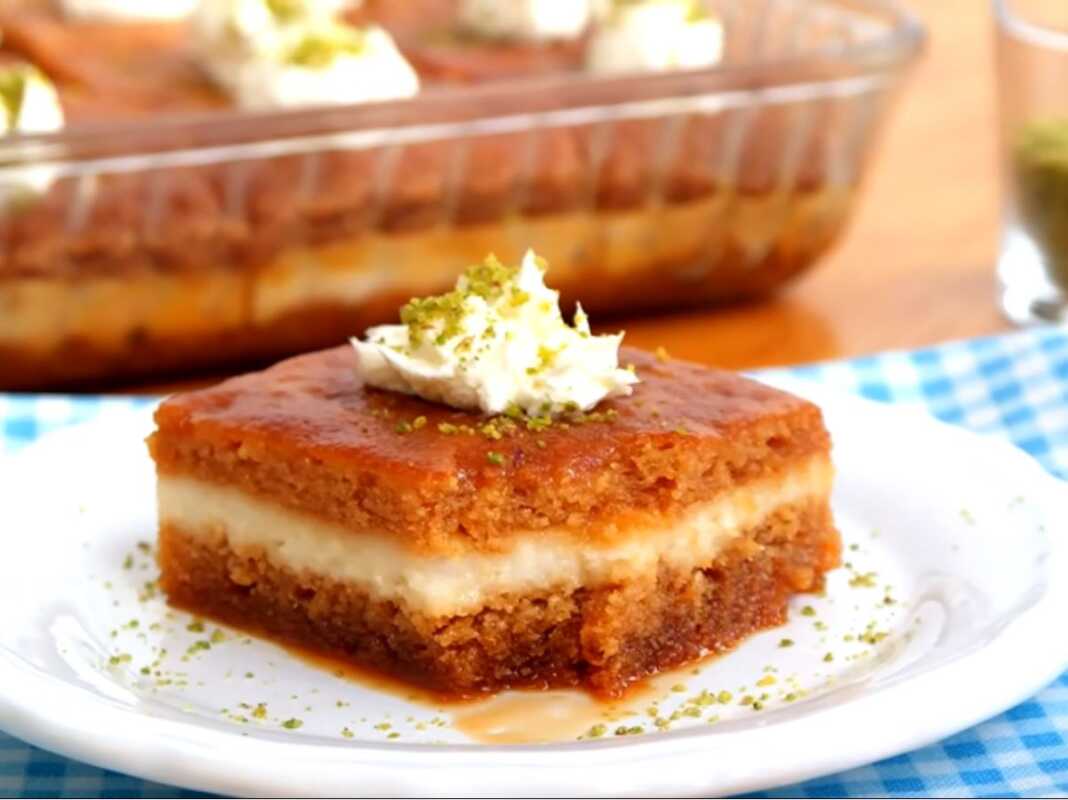 Γλυκό με σιρόπι καραμέλας