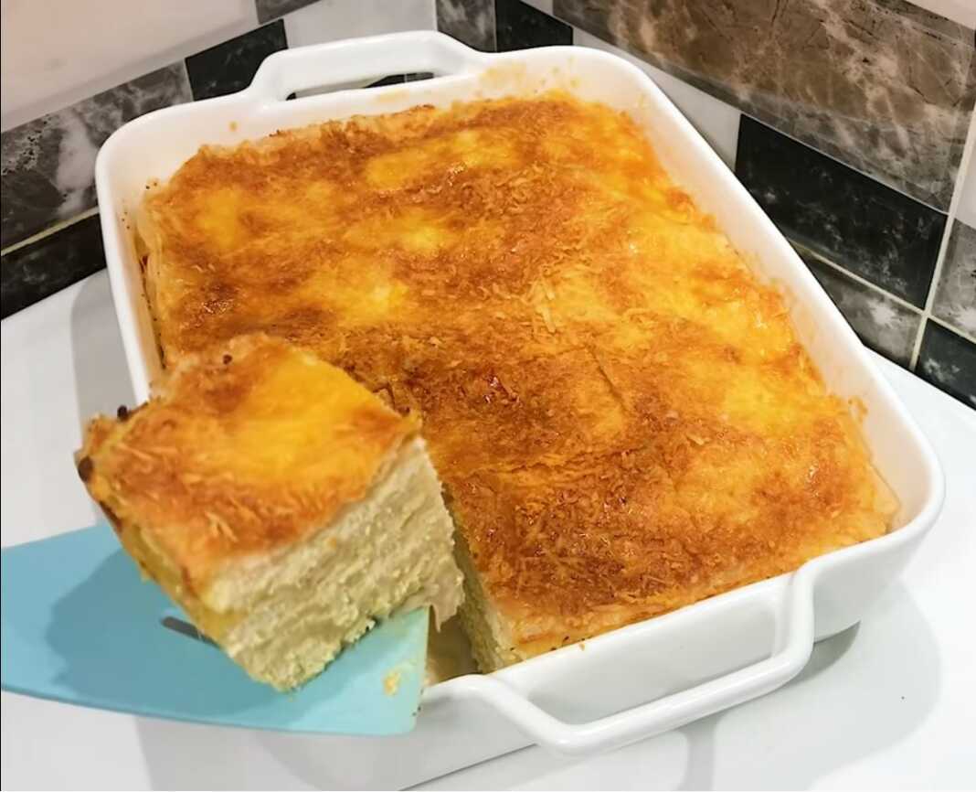 Τυρόπιτα στο πόδι