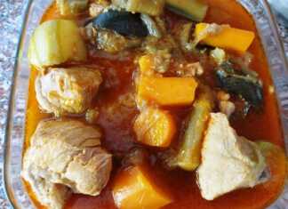 Χοιρινό με μελιτζάνες και κολοκυθάκια στην κατσαρόλα