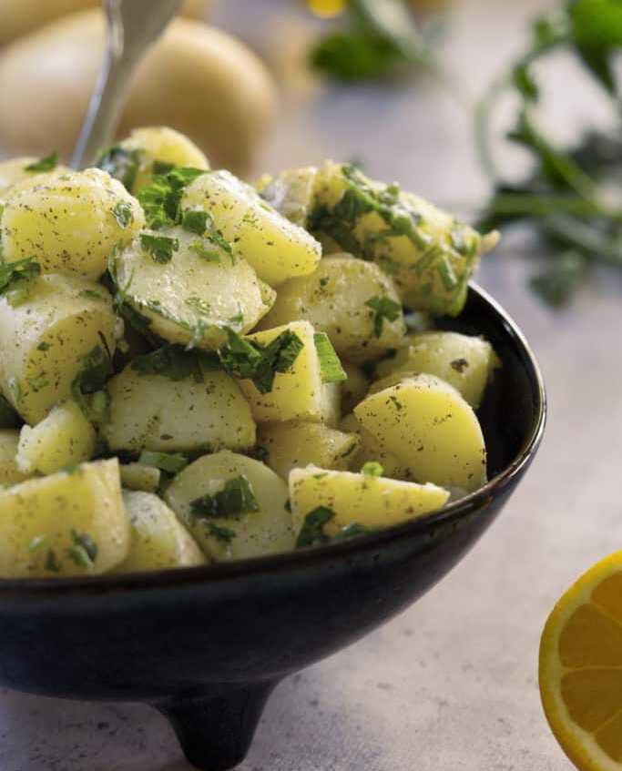 Λιβανέζικη Πατατοσαλάτα Λιβανέζικη Πατατοσαλάτα