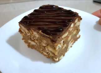 Κέικ Σοκολάτας με μπισκότα