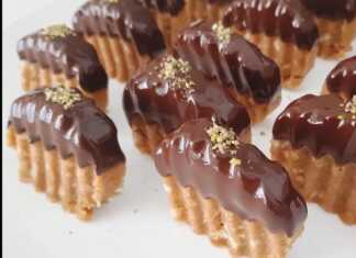 Φονταν σοκολάτας χωρίς ψήσιμο