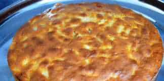 κέικ γιαουρτιού με μήλο