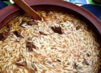 Μοσχάρι με κριθαράκι