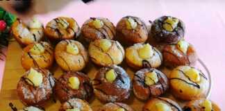 Λουκουμαδάκια με κρέμα